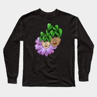 Surreal and Alternative House Plant Lover Long Sleeve T-Shirt